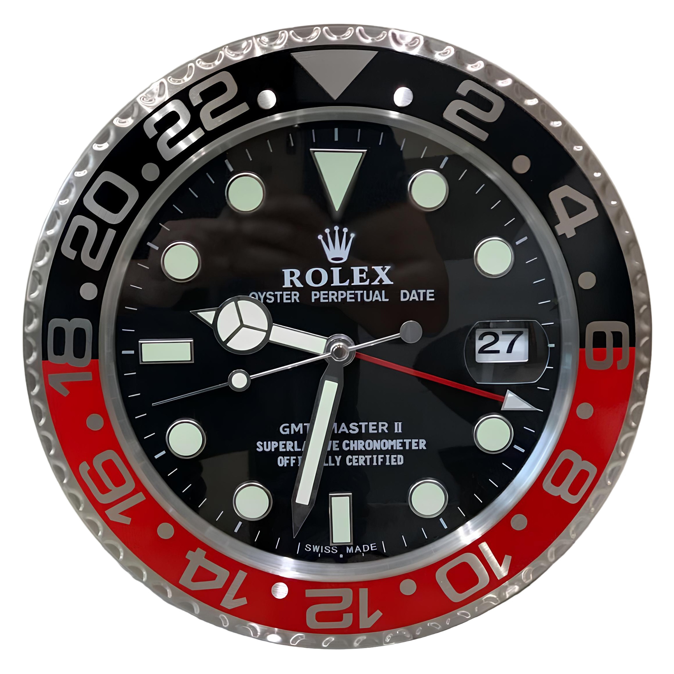 Reloj de Pared Rolex GMT-Master II "Coke"