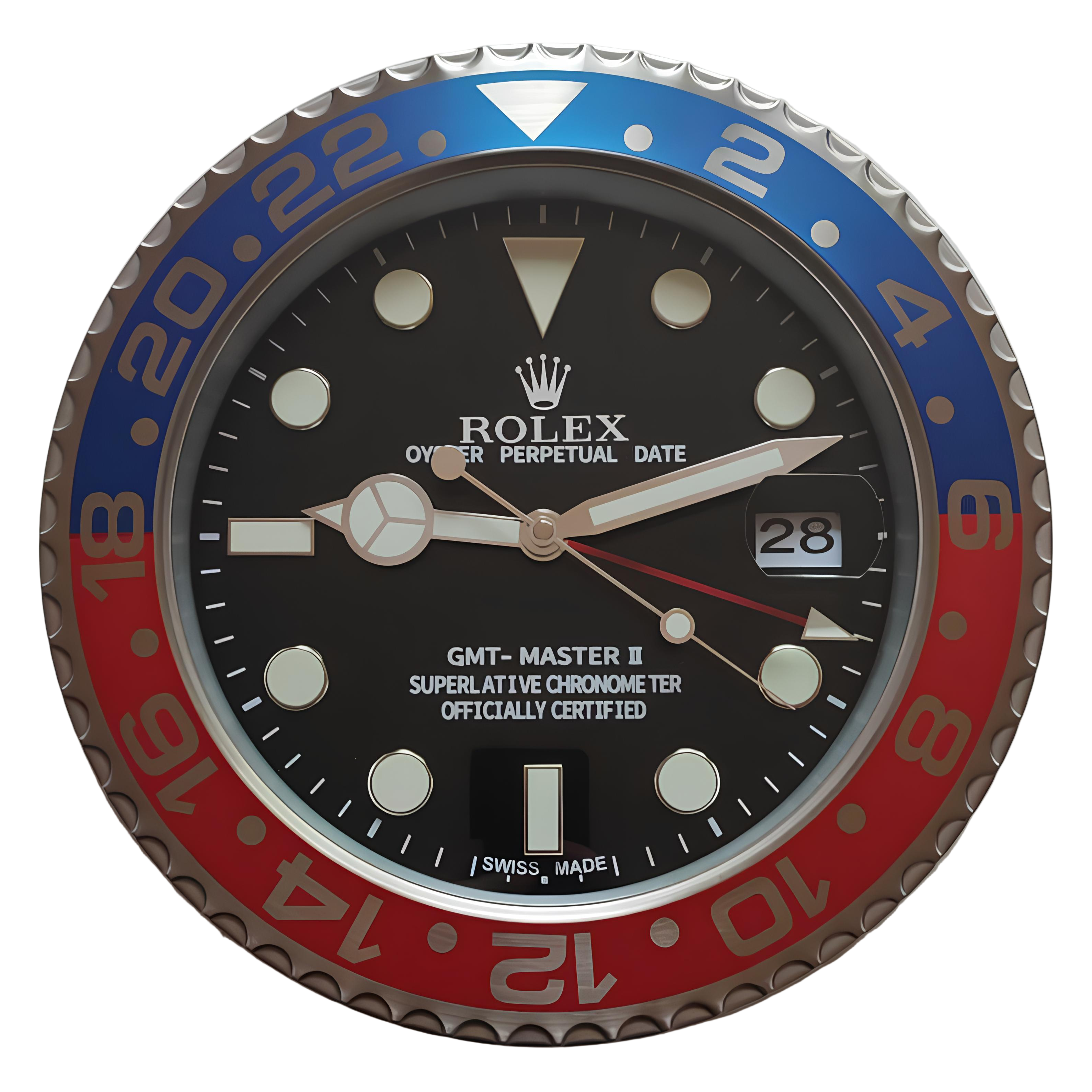 Reloj de Pared Rolex GMT-Master II "Pepsi"