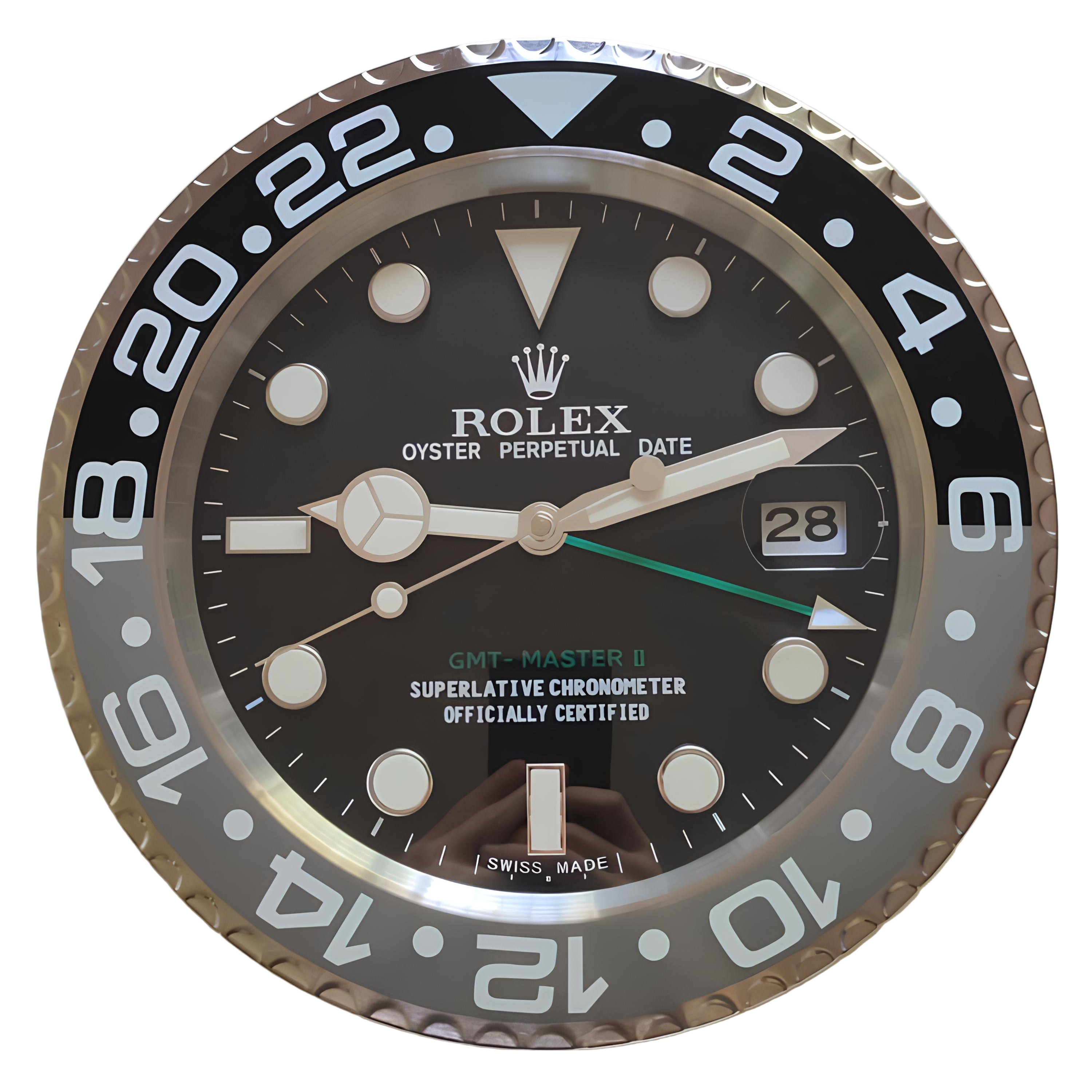 Reloj de Pared Rolex GMT-Master II "Bruce Wayne"
