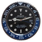 Reloj de Pared Rolex GMT-Master II "Batman"