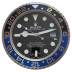 Reloj de Pared Rolex GMT-Master II "Batman"